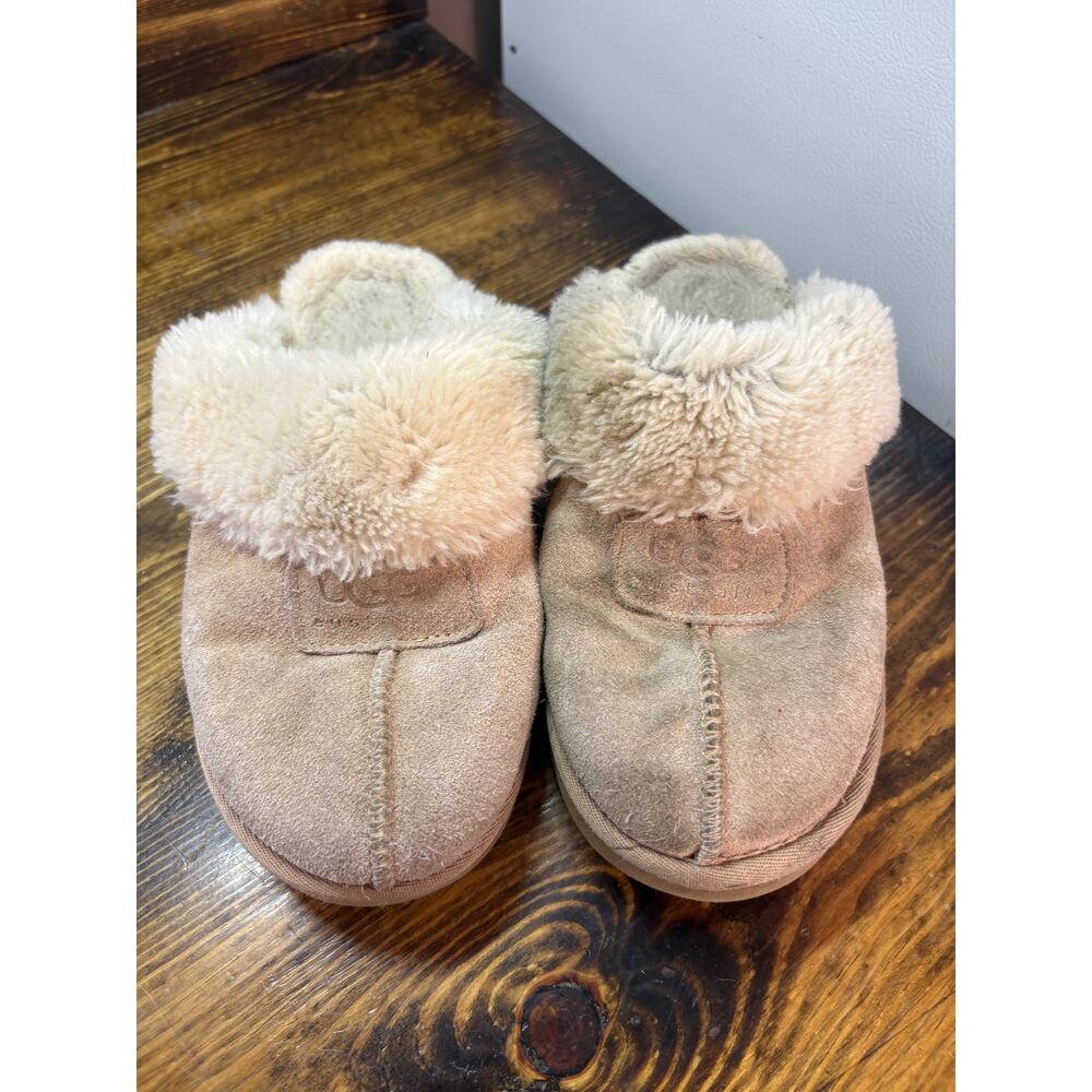 UGG Tan Slippers Size 8